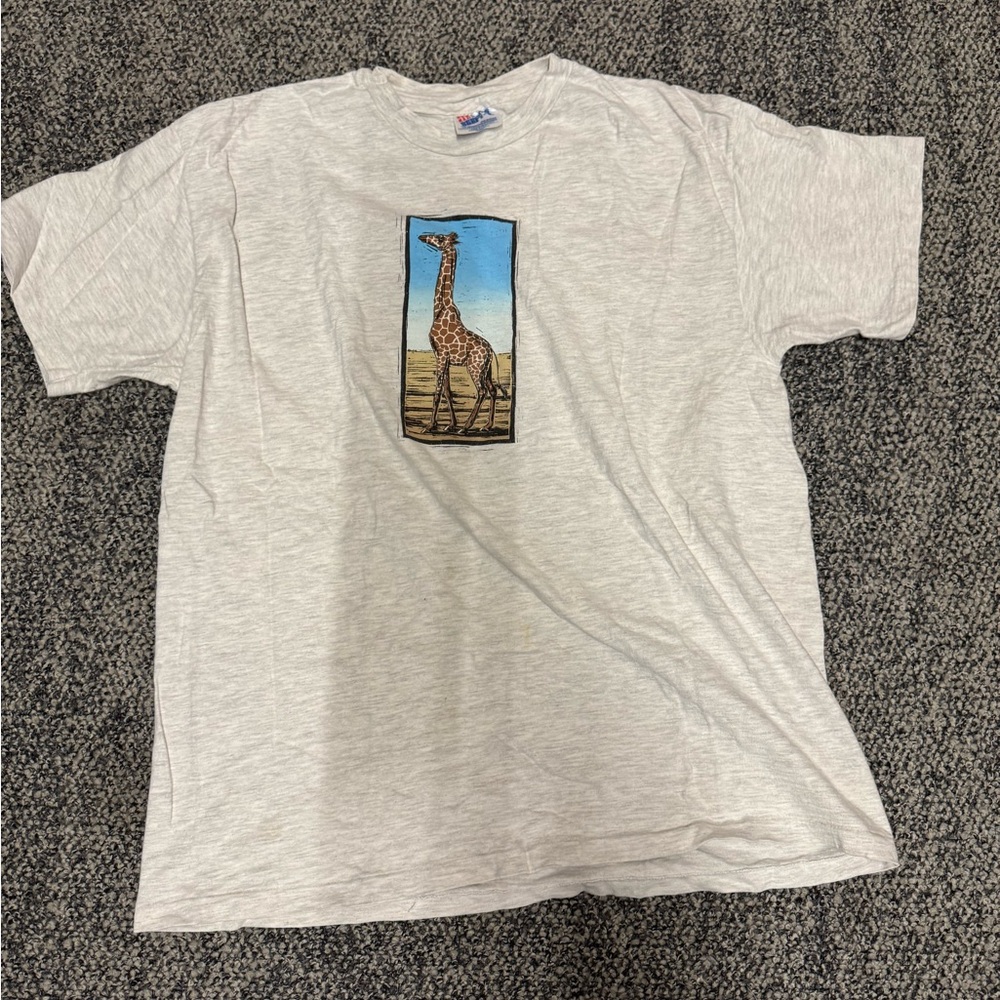 Hanes Beefy-T White Tee